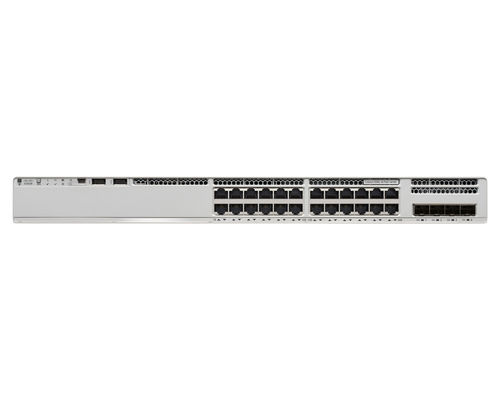 Cisco Switch C9200L-24PXG-4X-A C9200L 24-port 8xmGig 16x1G 4x10G, PoE+ Network Advantage