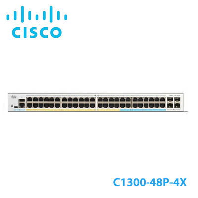 C1300-48P-4G Cisco switch 48 Gigabit Ethernet Ports with PoE