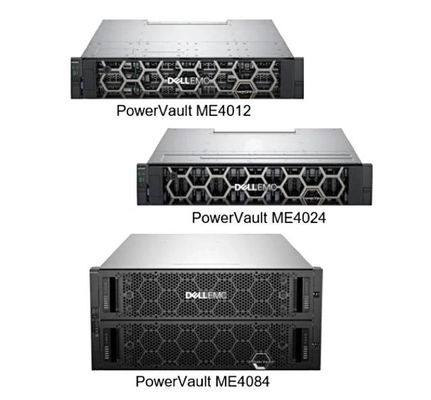 Powervault Dell EMC ME4012 Storage Array ME4024 ME4084 2U SAN/DAS Expansion Enclosure