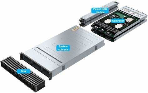 Dual Ctrl NVMe HUAWEI Storage Server OceanStor Dorado 3000 V6 D6V6-1T-NVMe