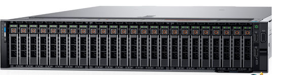 2U Rackmount Dell EMC Storage Server Power Edge R840 Module Chassis Server