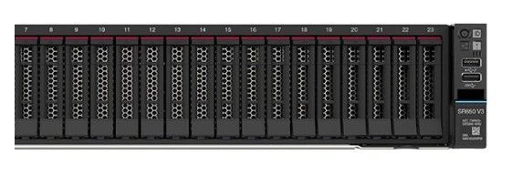 DDR5 SR650 V3 Rack Server PCIe Gen5 GPU Chassis For High Performance Computing