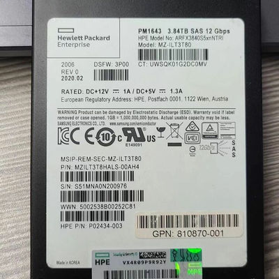 R0Q57A HPE MSA 2.4TB SAS 12G Enterprise 10K SFF (2.5in) M2 3yr Wty HDD