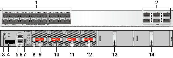 6x40GE QSFP28 Port Huawei Cloudengine S6730-H24X6C Basic SW ODM