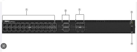 1000Mbps Dell EMC PowerSwitch S4128F ON Switch 28SFP Ports