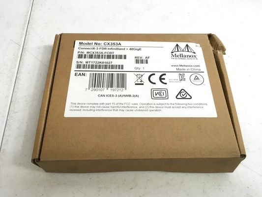 MELLANOX MCX354A-FCBT - Mellanox ConnectX-3 40GBE Dual Port QSFP NIC MHQH19B-XTR MHQH29B-XTR MCX353A-QCBT MCX354A-QCBT
