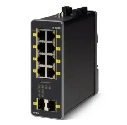 IE-1000-8P2S-LM Cisco Industrial Ethernet 1000 Switches IE-1000 GUI Based L2 PoE Switch 2 GE SFP 8 FE Copper Ports
