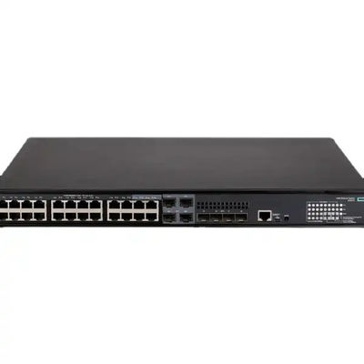 128 Gbps JL828A HPE FlexNetwork 5140-24G-4SFP+ EI Switch 24 Ports