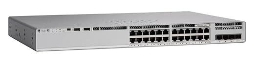 Cisco Switch C9300L-24P-4G-A Catalyst 9300L 24p PoE Network Advantage 4x1G Uplink
