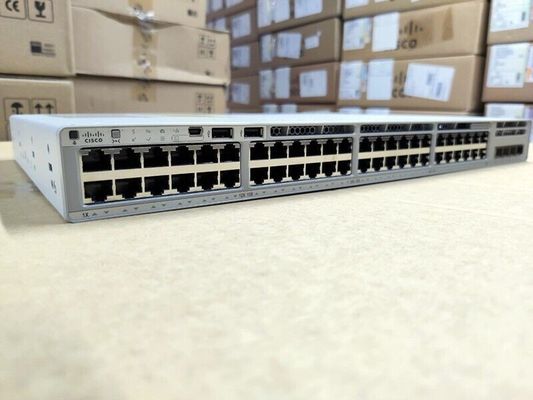 Cisco Switch C9200L-48P-4X-A Catalyst 9200L 48-port PoE+, 4 x 10G, Network Advantage