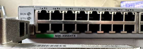 Cisco Systems N9K-X9564TX  Cisco Nexus 9500 48p 1/10G BaseT Plus 4p QSFP Line Card