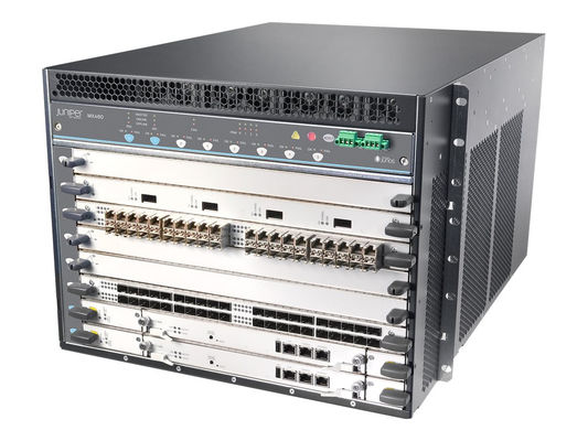 Juniper MX-series MX480 - Router - Rack-mountable - With Juniper Networks Control Board, 1 X Routing Engine