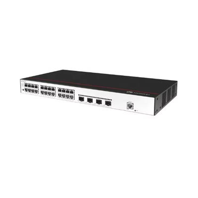 S5735-L24P4XE-A-V2  24*10/100/1000BASE-T Ports 4*10GE SFP+ Ports 2*12GE Stack Ports PoE+ AC Power
