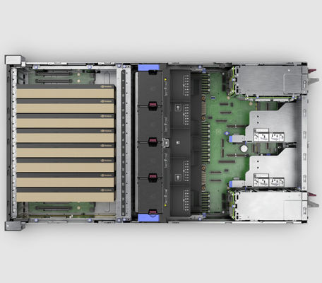 HPE ProLiant DL380a Gen12 4U 2P Rack Server Powered by Intel® Xeon® 6 processors with up to 144 cores and eight double-wide GPUs