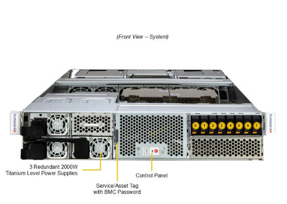 Supermicro ARS-221GL-SR 2U GPU Server Up To 4 Double Width PCIe GPU Accelerator Cards