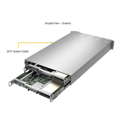 Supermicro AS-2214GT-DNR 2U GPU Server Up to 4 double-width PCIe GPU accelerator cards