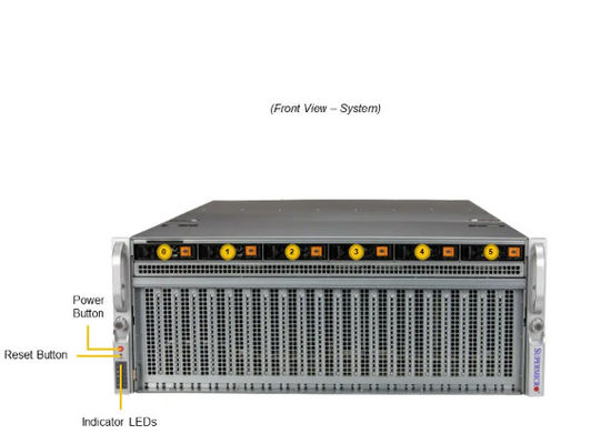 Supermicro  SYS-421GU-TNXR-LCC 4U GPU Server With 5th Gen Intel® Xeon® / 4th Gen Intel® Xeon® Scalable Processors