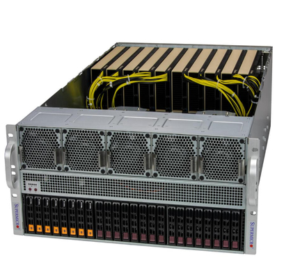 Supermicro  SYS-521GE-TNRT 5U GPU Server with 5th Gen Intel® Xeon® / 4th Gen Intel® Xeon® Scalable processors