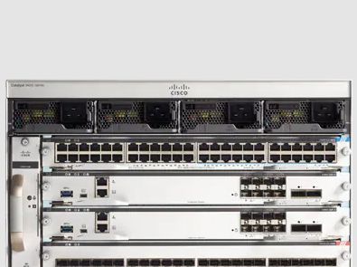 Cisco Catalyst 9400 Series C9410R Chassis with 10 Slots 13 RU and 4320W Maximum PoE per Slot