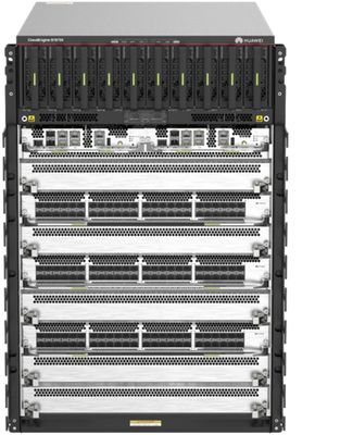 HUAWEI CloudEngine S16700-8 Switch with 35520 Mpps Forwarding Performance 76.8 Tbit/s Switching Capacity and 8 Service Card Slots