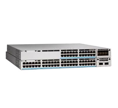 Cisco Catalyst 9300X C9300X-24HX Switch with 24 ports Cisco UPOE+, 800 Gbps switching capacity, and modular uplinks