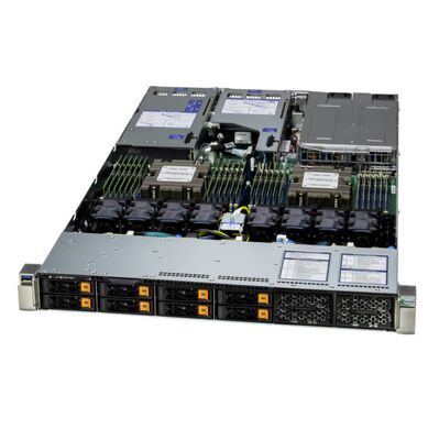 Supermicro Hyper SuperServer AS-1125HS-TNR 1U Rackmount with Dual AMD EPYC 9004/9005 Processors 24 DIMM Slots DDR5 and 8 Hot-swap NVMe/SATA/SAS Drive Bays