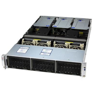 Supermicro Hyper SuperServer SYS-222C-TN 2U Rackmount Server with Intel Xeon 6700/6500 Processors, 2TB DDR5 Memory, and 24 Hot-Swap Drive Bays