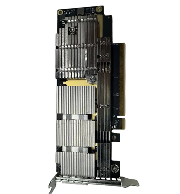 NVIDIA Mellanox MCX75310AAS-HEAT Network Adapter with PCIe Gen 4.0/5.0 Single OSFP Infiniband and Ethernet and Secure Boot Enabled