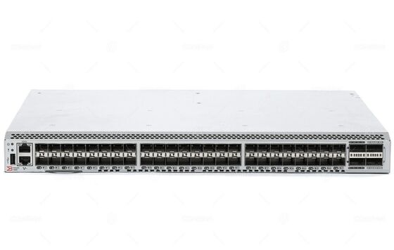 Brocade G620 Fiber Switch with 2Tb/s Bandwidth, 24 to 64 Ports @ 32G, and Dual Hot-Swappable Power Supplies