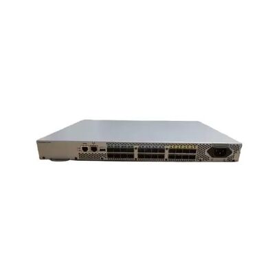 Brocade G610 Switch with 768Gb/s Bandwidth, 24 to 64 @ 32G Ports, and Dual Hot-Swappable Power Supplies