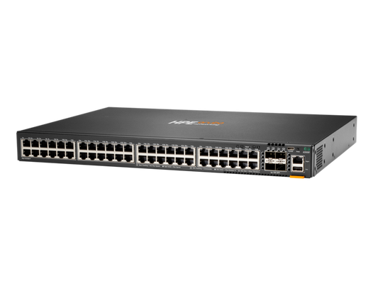 Aruba JL726A Networking CX 6200 Switch with 176 Gbps Switching Capacity 130.9 Mpps Throughput and 1.46 μSec Latency