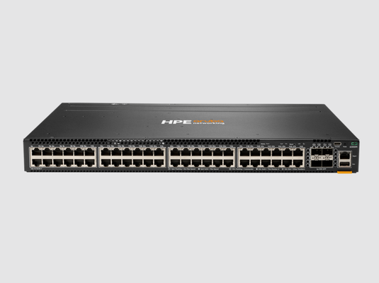 JL663A Aruba Networking CX 6300 Switch Series with 496 Gbps Switching Capacity 369 Mpps Throughput and Hot-swappable Power Supply