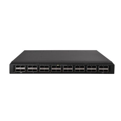 H3C S9850-32H Data Center Switch with 32 × 100G QSFP28 Ports, 6.4 Tbps Switching Capacity, and 2024 Mpps Forwarding Capacity
