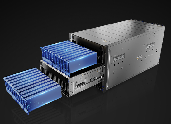 FusionServer G8550 V8 AI Server with 5th Gen AMD EPYC™ 9005 Series Processors and 16 Dual-Width GPUs in 10U Form Factor