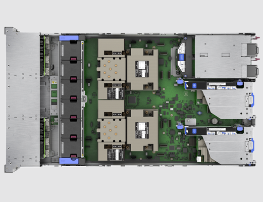 HPE ProLiant DL384 Gen12 Server with NVIDIA Grace CPU and Hopper GPU, 6 Hot Plug Redundant Fans, Up to 8 EDSFF NVMe Gen5 Drives