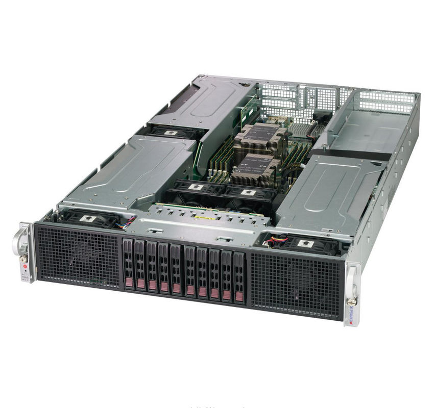 PCI-E Gen 3 x16 Switch Supermicro Storage Server SYS-2029GP-TR Xeon DDR4 10x2.5HS CPU GPU Interconnect