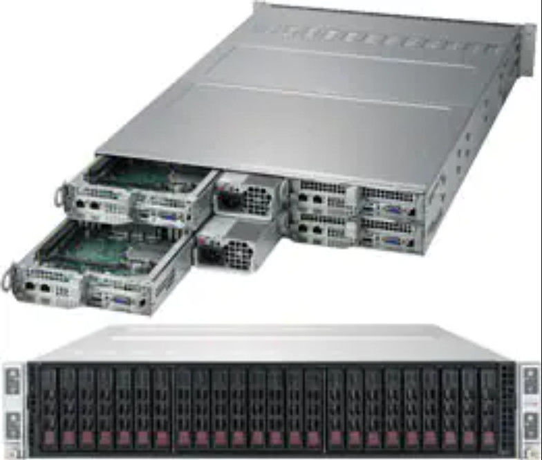 2U Supermicro Storage Server SYS-2029TP-HC0R 24x SATA 2200W Redundant