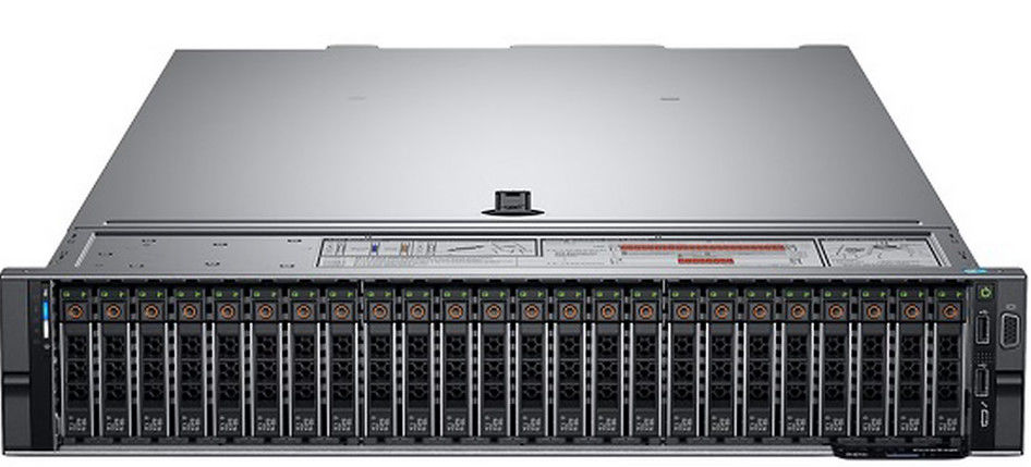 2U Rackmount Dell EMC Storage Server Power Edge R840 Module Chassis Server