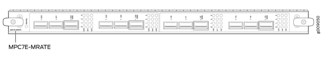 Wireless MPC7E-MRATE Juniper Networks Routers 12xQSFP+/ QSFP28 Multirate Port Line Card Bundle