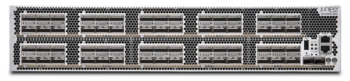 2U 100GbE Juniper Networks Routers QFX10002-60C QFX10002-72Q QFX10002-36Q