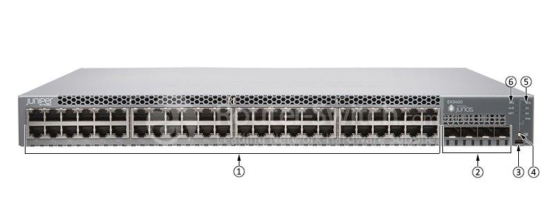 OEM EX3400-48P Switch 48-Port 10/100/1000BASE-T 48 PoE+ Ports