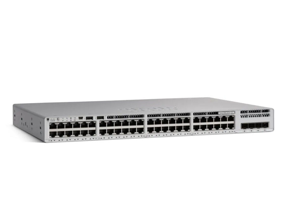 C9200-48P-E Cisco Switch And Router Catalyst 9200 48 Port PoE+ Network Essentials