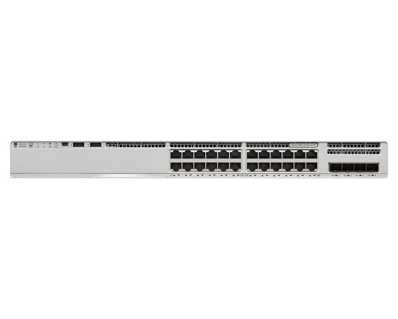 Cisco Switch C9200L-24PXG-4X-A C9200L 24-port 8xmGig 16x1G 4x10G, PoE+ Network Advantage
