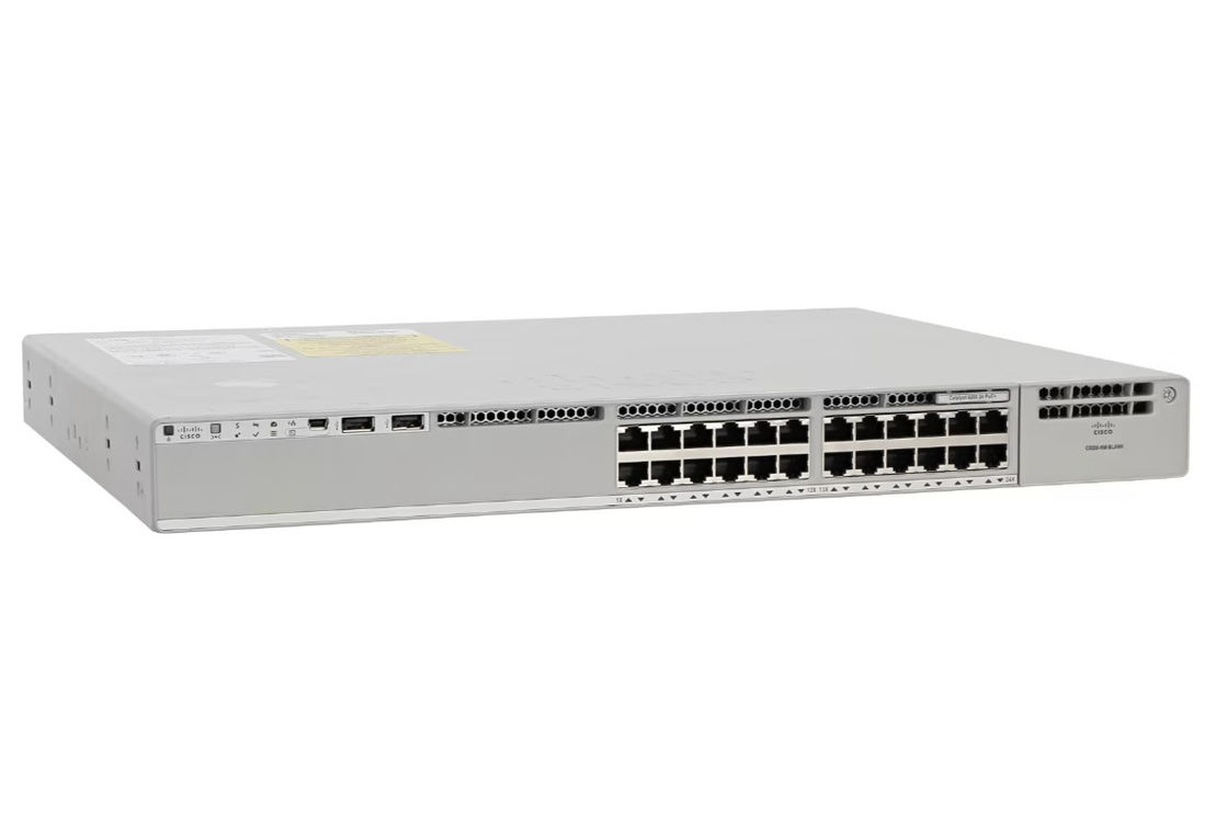 Cisco switch C9200-24P-E	Catalyst 9200 24-port PoE+, Network Essentials