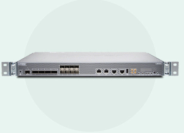 Juniper MX204 Universal Routing Platform with System 400 Gbps capacity and Four-post rack