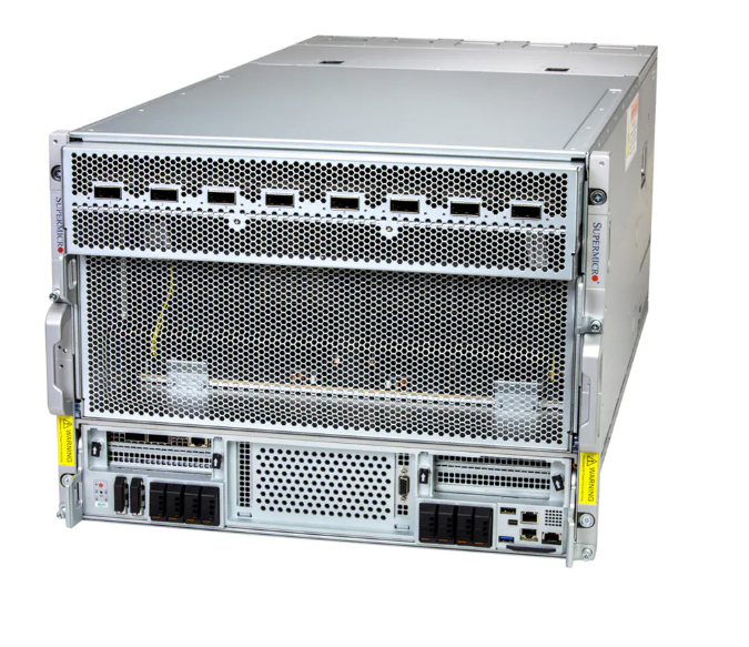 Supermicro GPU SuperServer SYS-822GS-NB3RT With Intel® Xeon® 6700/6500 series processors with P-cores