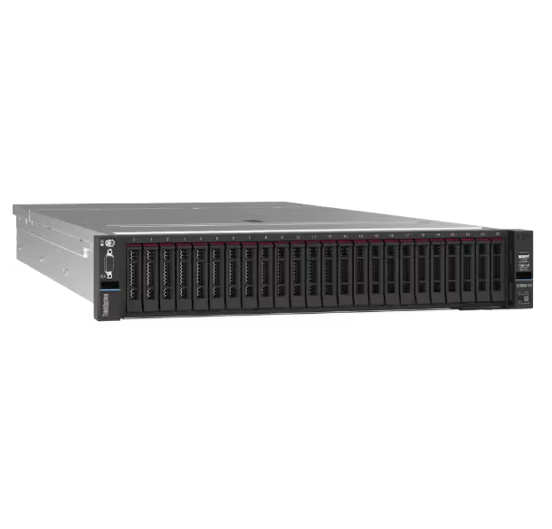 Lenovo ThinkSystem SR850 V3 2U Rack Server with 4th Gen Intel Xeon Scalable processors, 16TB TruDDR5 memory, and 24x NVMe drives