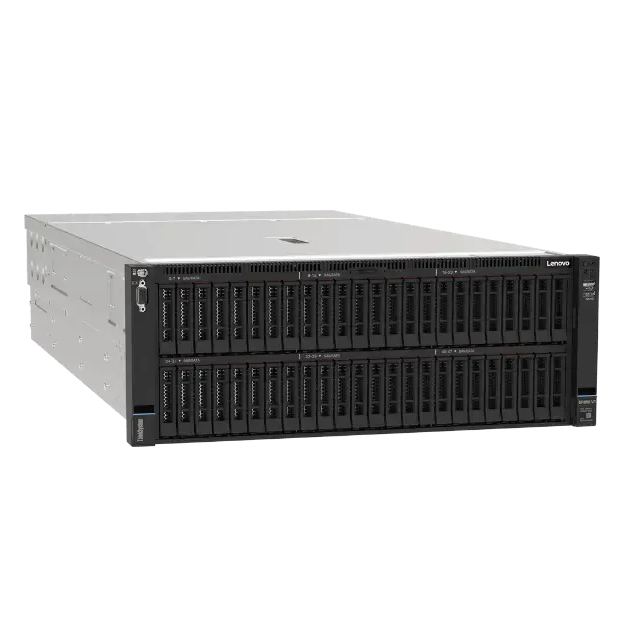 Lenovo ThinkSystem SR860 V3 4U Rack Server with 4th Gen Intel Xeon Scalable Processors, 16TB TruDDR5 Memory, and 24x NVMe Drives