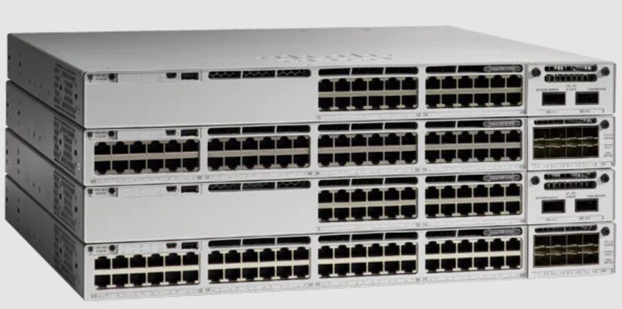 Cisco Catalyst 9300 Series C9300-48P Switch with 48 Ports PoE+, 256 Gbps Switching Capacity, and Modular Uplinks