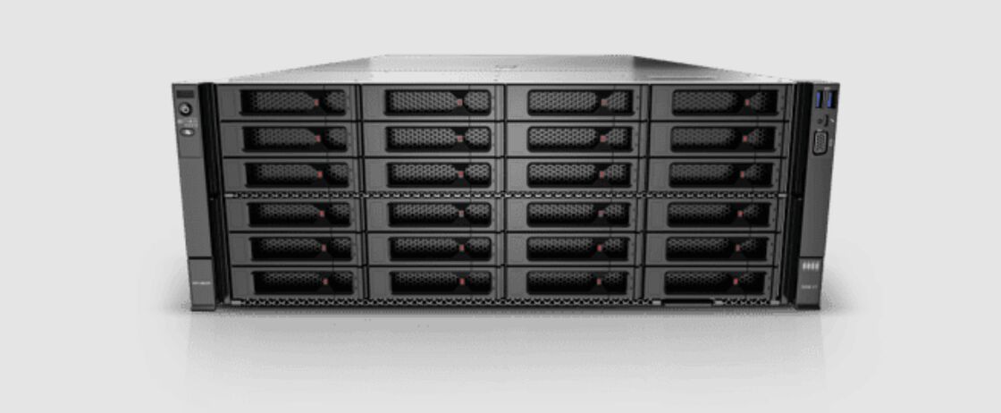 Xfusion FusionServer 5288 V7 4U Rack Server with 4th/5th Gen Intel® Xeon® Scalable processors, 32 x DDR5 DIMMs, and 10 x PCIe slots